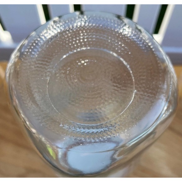 Vintage Kerr Wide Mouth Mason Half Gallon Glass Jar with New Twist on Lid - Picture 6 of 10